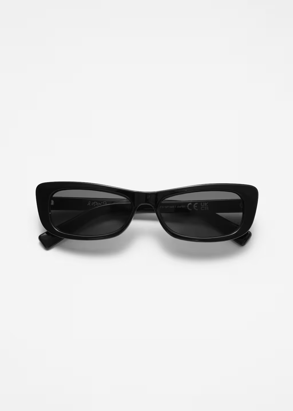 Elongated Cat-Eye Sunglasses - Black - & Other Stories GB | & Other Stories UK