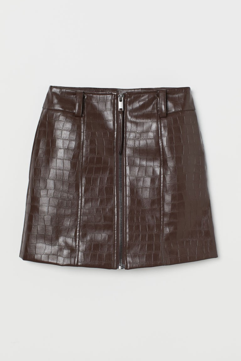 H & M - Short Skirt - Brown | H&M (US + CA)
