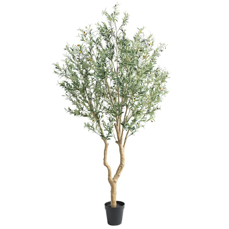 120" Olive Tree，10' Faux Olive Tree, Artificial Olive Tree Indoor, 10' Olive Tree, Extra Large ... | Etsy (US)