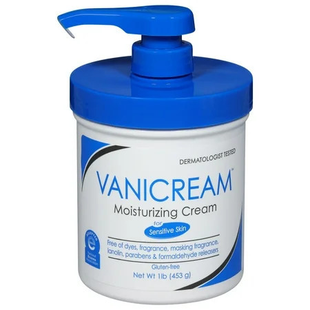 Vanicream Moisturizing Skin Cream Rich and Fragrance-Free Moisturizer Designed for Sensitive Skin | Walmart (US)