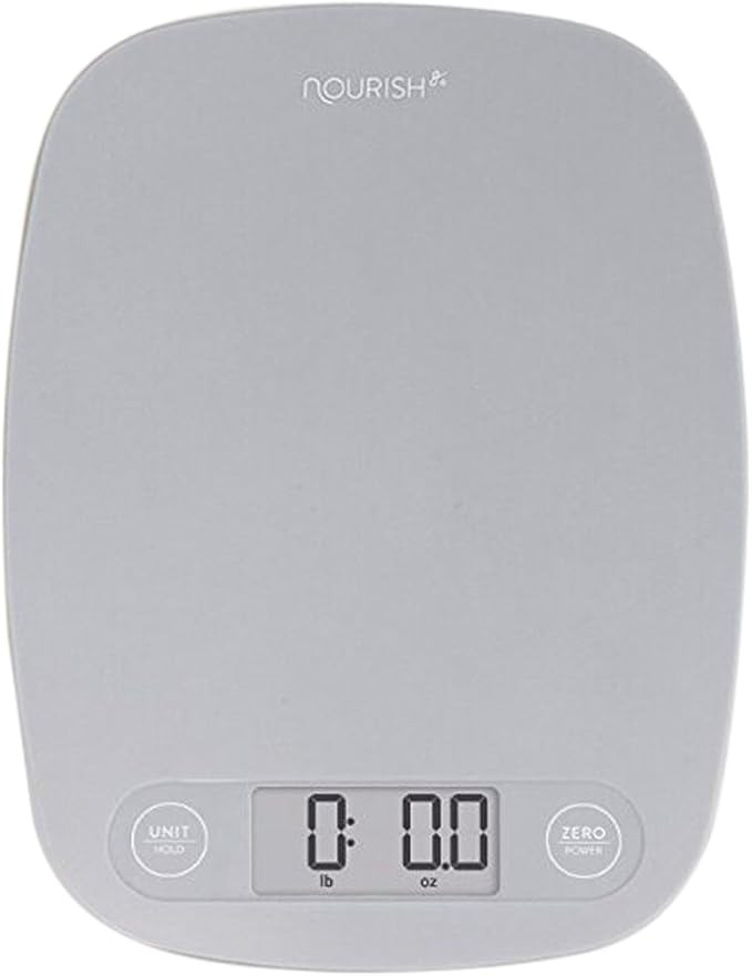 GreaterGoods Digital Food Kitchen Scale, Multifunction Scale Measures in Grams and Ounces (Ash Gr... | Amazon (US)