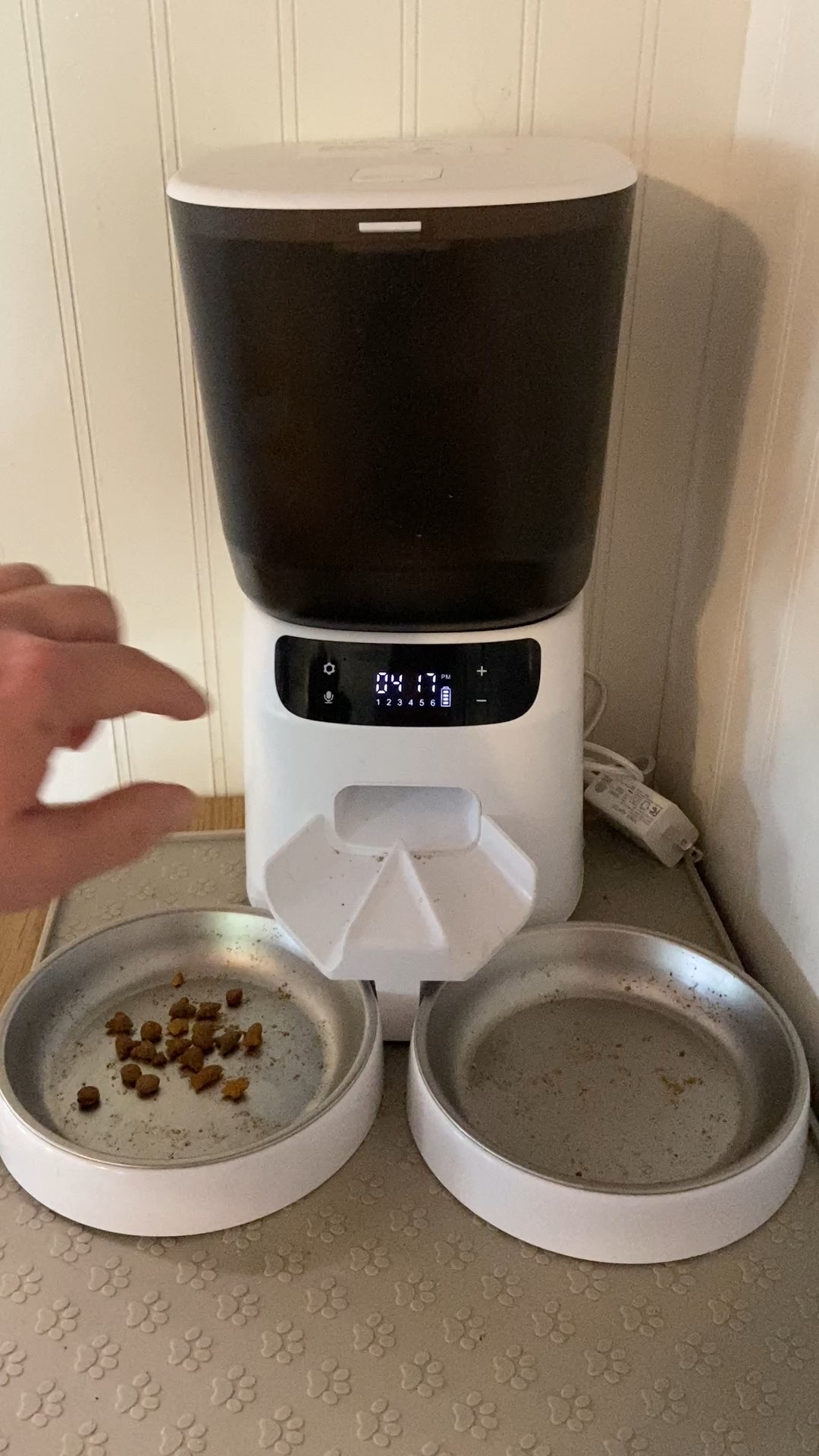 My cats LOVE this automatic pet feeder and so do I. It’s quiet and you can make a custom recording. You can set several feeding times and amounts for each feeding. 

#LTKPets #LTKHome #LTKFamily