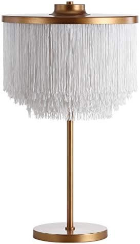 JONATHAN Y JYL9045A Coco 27.5" Fringed/Metal LED Lamp Contemporary,Transitional,Glam for Bedroom,... | Amazon (US)