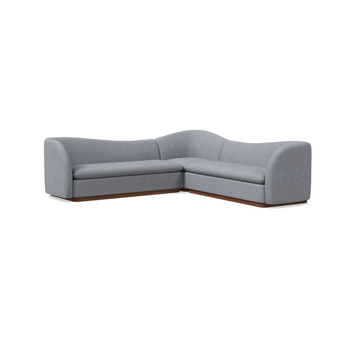 Kaufman 3-Piece L-Shaped Sectional (105.5") | West Elm (US)