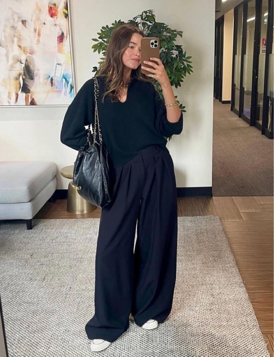 Elevated casual fall look🖤

#LTKSeasonal #LTKStyleTip