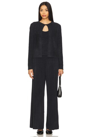 CozyChic Ultra Light Striped Cardigan in Black | Revolve Clothing (Global)