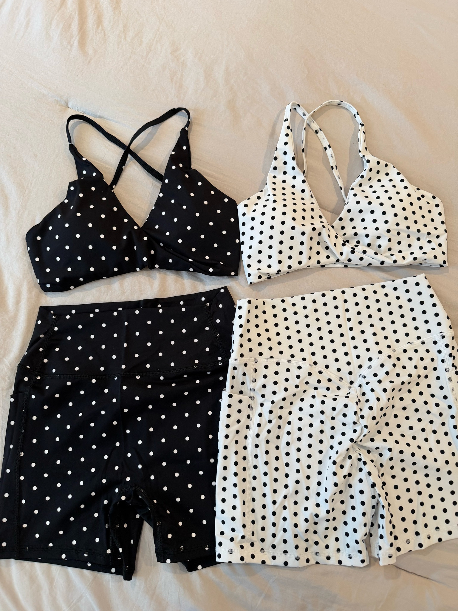Amazon polka dot activewear sets! 

i reach for these sets the most! Comfortable, stretchy, flattering and affordable!

In a size medium!

Amazon activewear sets
Pilates sets 
Polka dot activewear 
Activewear shorts set

#LTKActive #LTKfitnessgoals #LTKootd