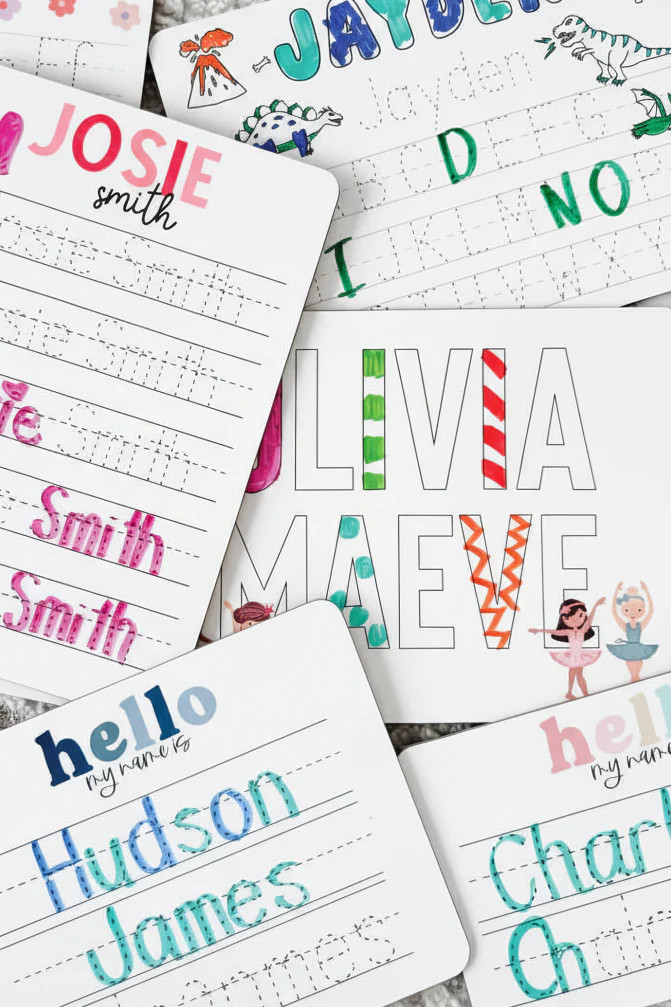 Kids Personalized Whiteboards | Caden Lane