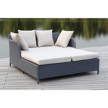 Rattan Outdoor Daybed | West Elm (US)