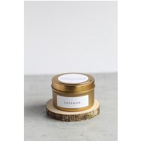 Saffron Soy Candle, Hand Poured, Natural, Eco Friendly, Earthy Scent, 4 Oz Tin | Etsy (US)