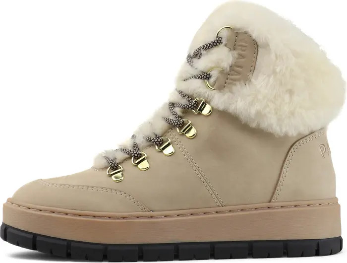 Chalet Faux Shearling Waterproof Bootie (Women) | Nordstrom