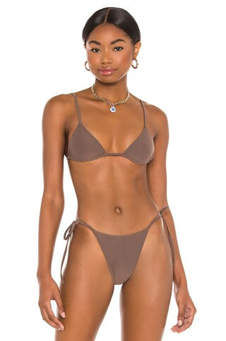 Tropic of C Equator Bikini Top in Driftwood from Revolve.com | Revolve Clothing (Global)