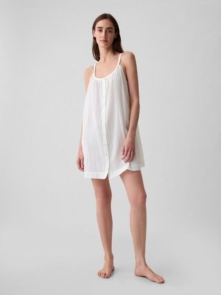 Crinkle Texture Nightgown | Gap (US)