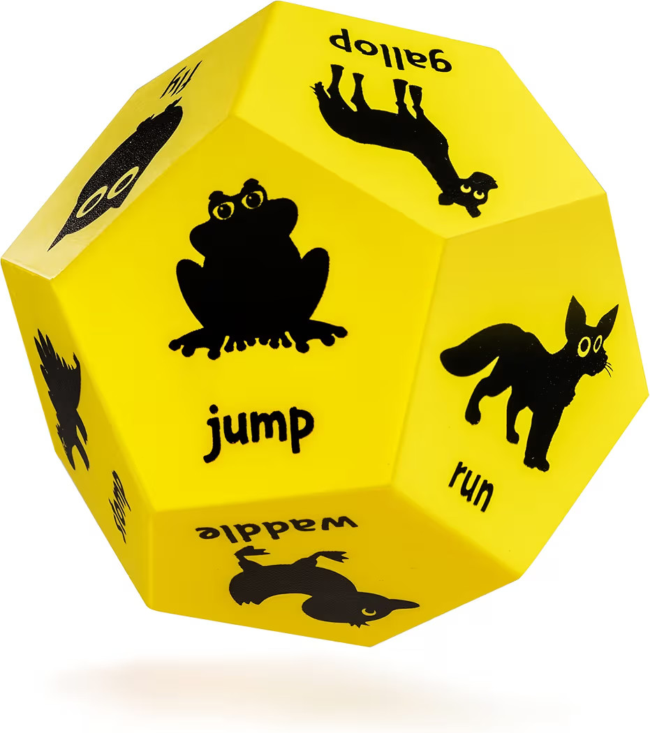 Animal Exercise Dice - Kids Exercise Equipment, Gross Motor Toys for Toddlers 3-5 & Physical Educ... | Amazon (US)