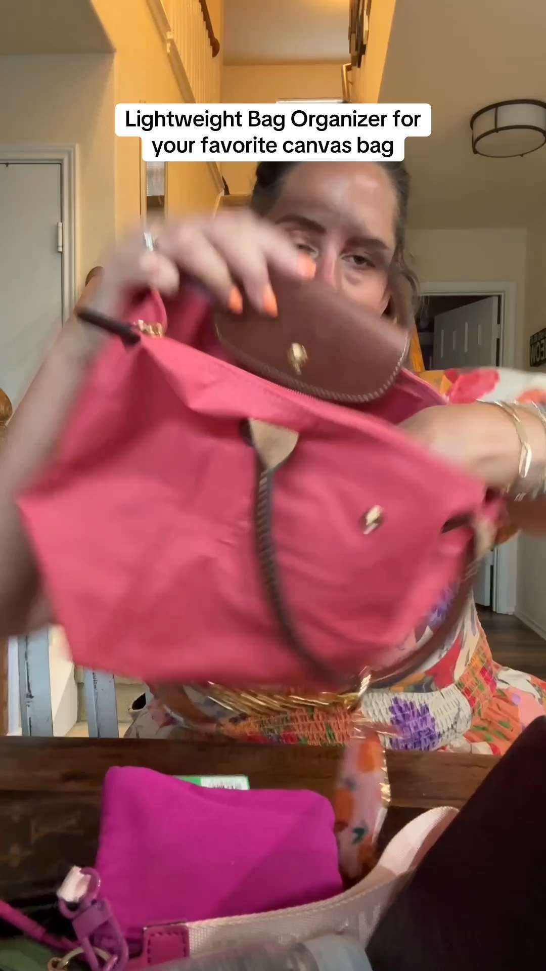 I love my Longchamp Le Pliage but with bag organizers!  

 #LTKItBag