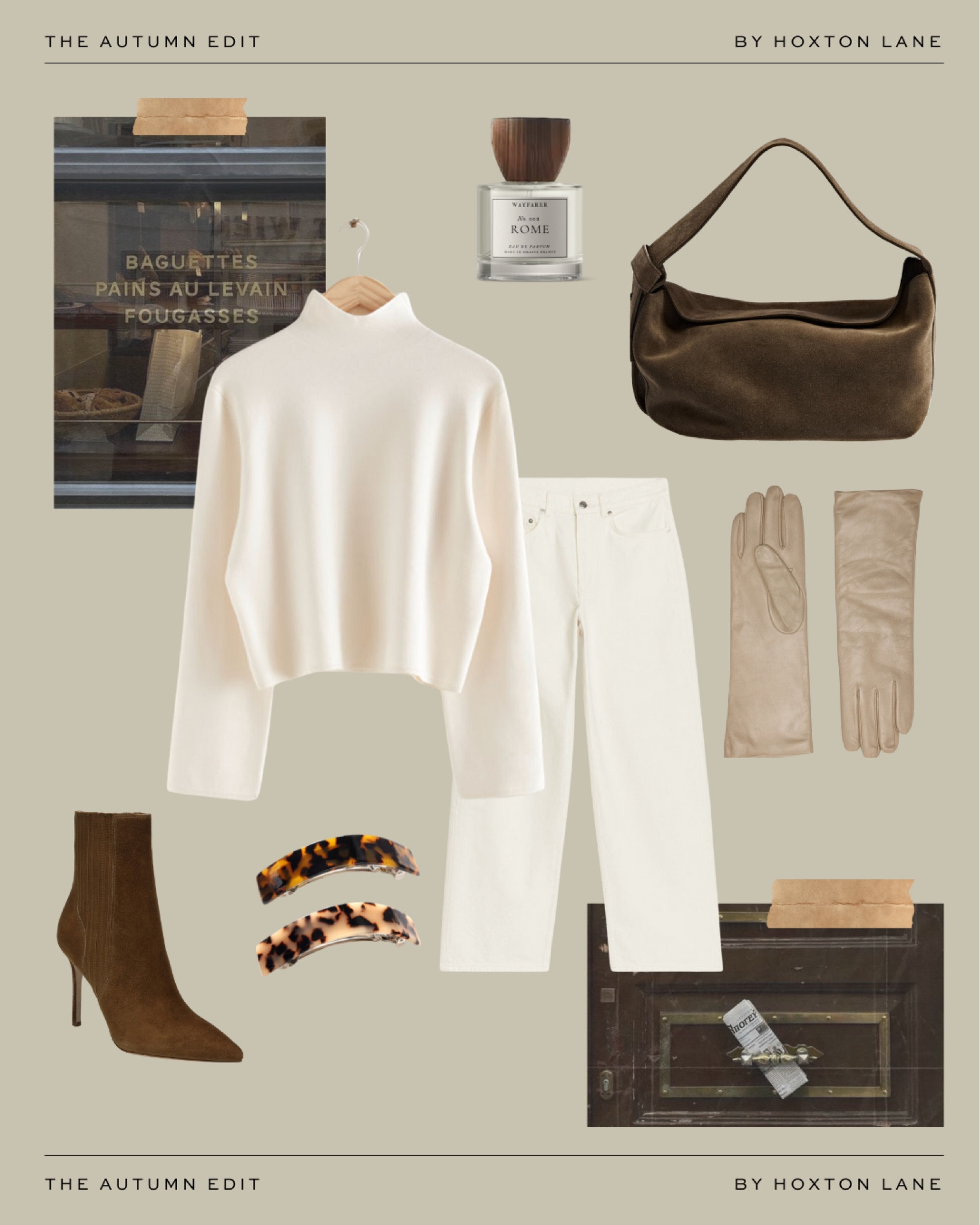 Autumnal creams, a dream come true 🍂 white sweater paired with white denim, suede boots, a suede purse, and leather tan gloves for the perfect go to neutral fall outfit 

#LTKFindsUnder50 #LTKSeasonal