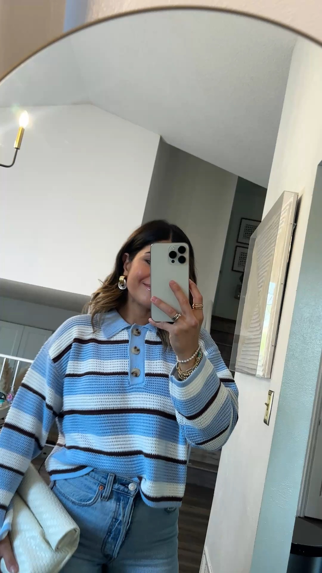 Loving this knit sweater from Nordstrom Rack! It’s under $35 and perfect for those chilly summer morning!
Sweater size xs
Jeans size 25

#LTKootd #LTKSeasonal