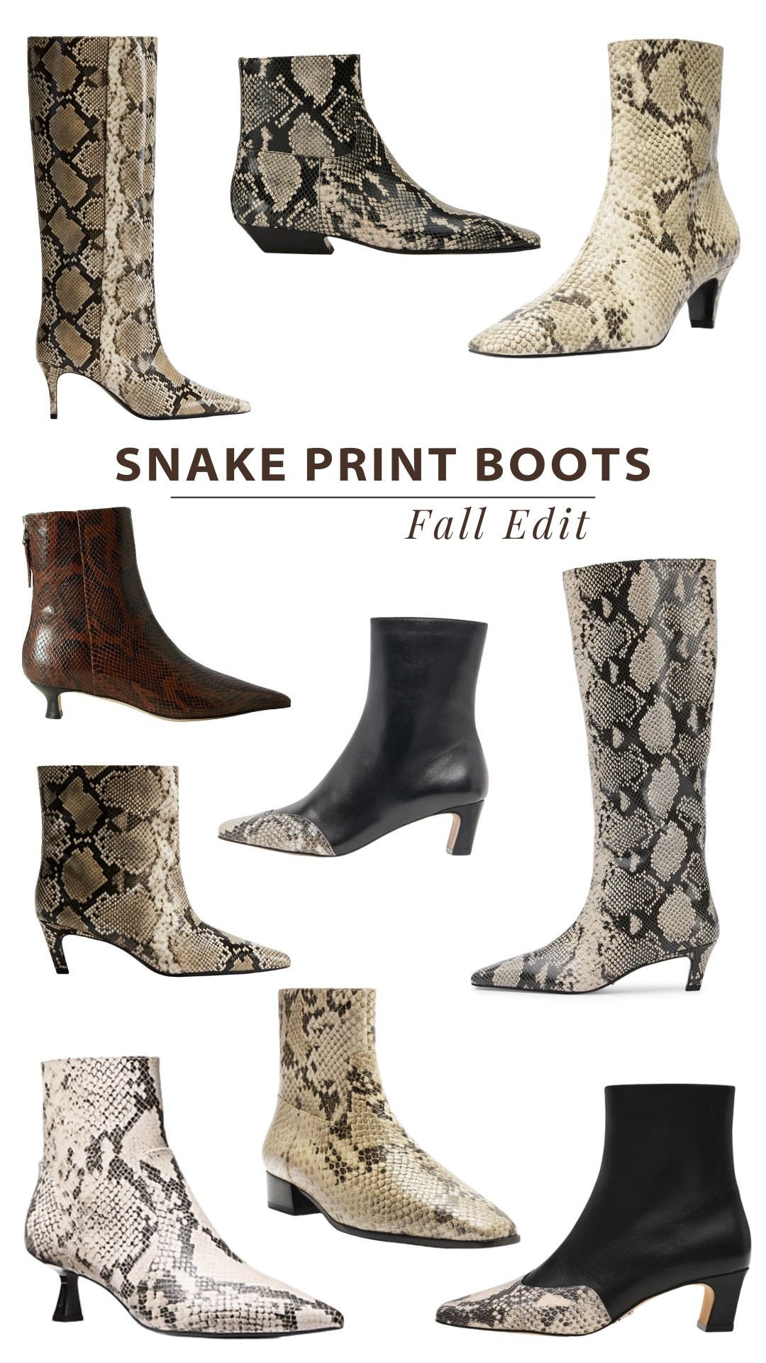 The best snake print boots for Fall!

#LTKShoeCrush #LTKStyleTip #LTKSeasonal
