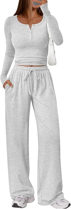 Trendy Queen Womens 2 Piece Matching Lounge Sets 2026 Fall Fashion Outfits | Amazon (US)