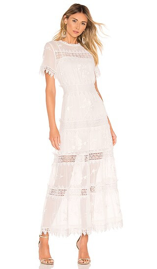 Emmeline Dress in Ivory | Revolve Clothing (Global)