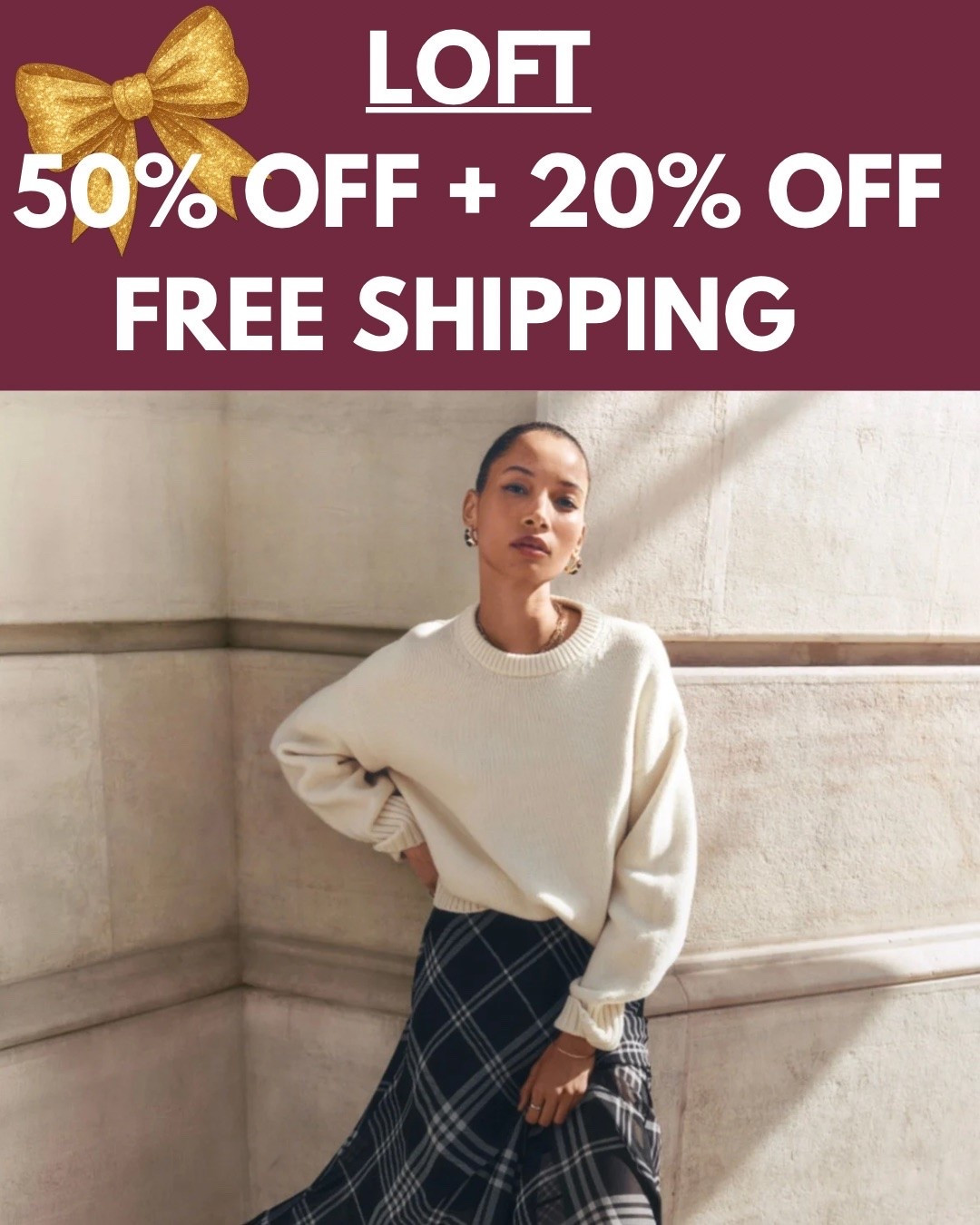 FAB SALE now at LOFT!!! Just placed 2 orders ‼️ Free Shipping on ALL orders!!!
Score 50% OFF + 20% OFF ‼️
They sell Petite sizing if you are 5”3 like me  ……..  Would appreciate any sales 🙏 Just tap any photo below to SAVE!!!!

#LTKSaleAlert #LTKPetite #LTKWorkwear
#LTKTravel #LTKootd 

https://liketk.it/6nYSF