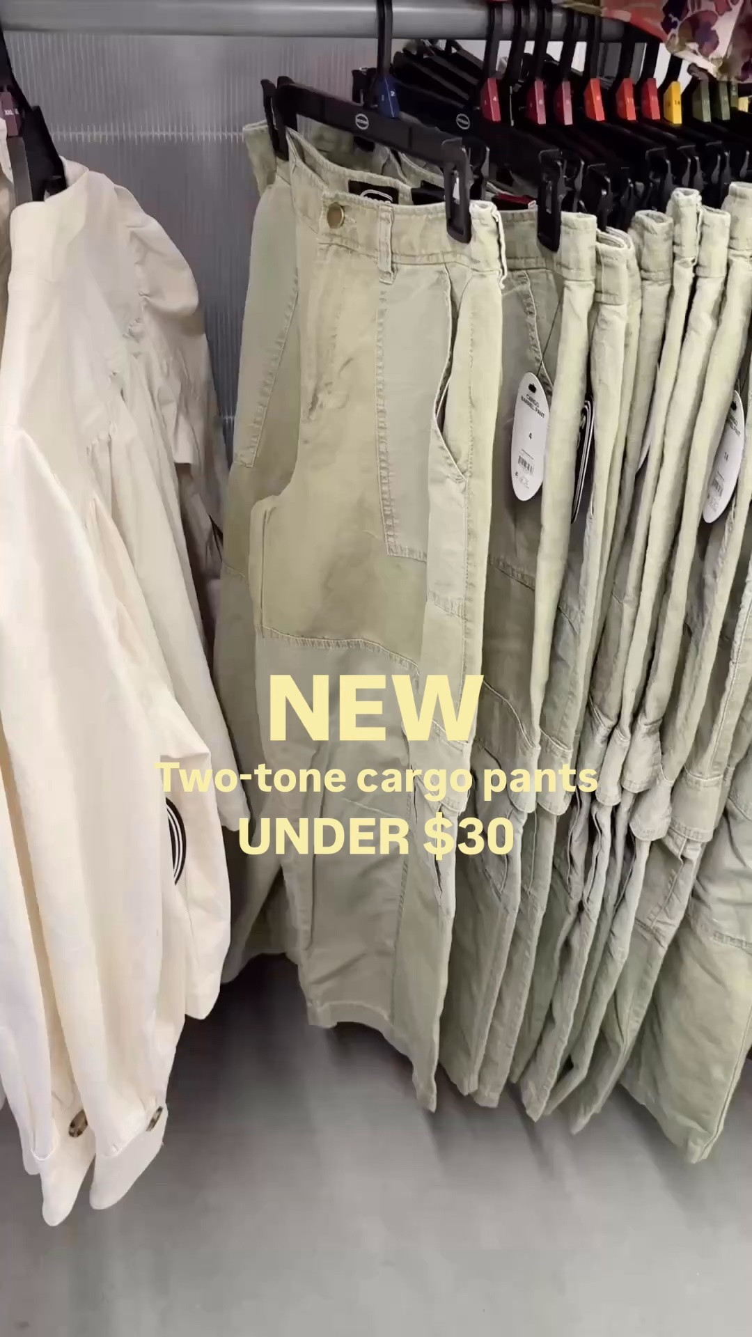✨SCROLL TO SHOP✨
New two toned cargo pants from WALMART & under $30!!!! 

I’m predicting these will sell out!

#LTKdayinmylife #LTKgrwm #LTKootd