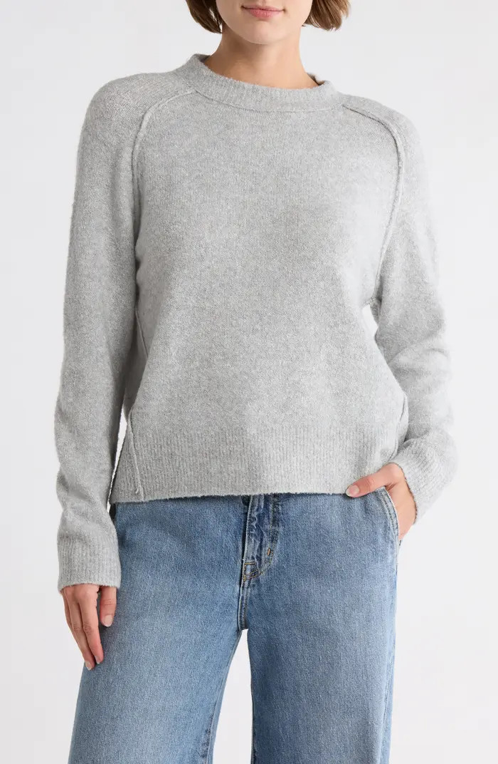 Melrose and Market Raglan Crewneck Sweater | Nordstromrack | Nordstrom Rack