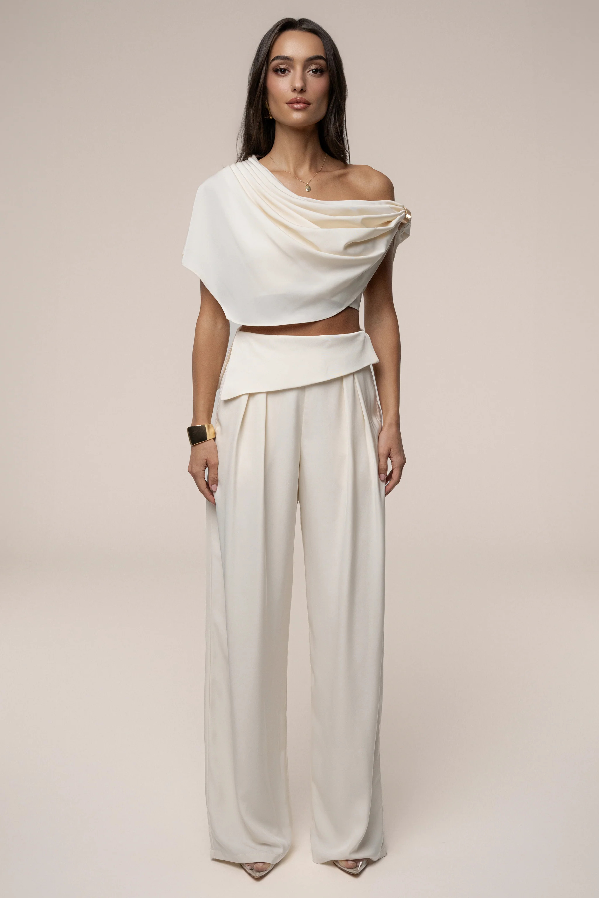 Buttercream Executive Trousers | JLUXLABEL