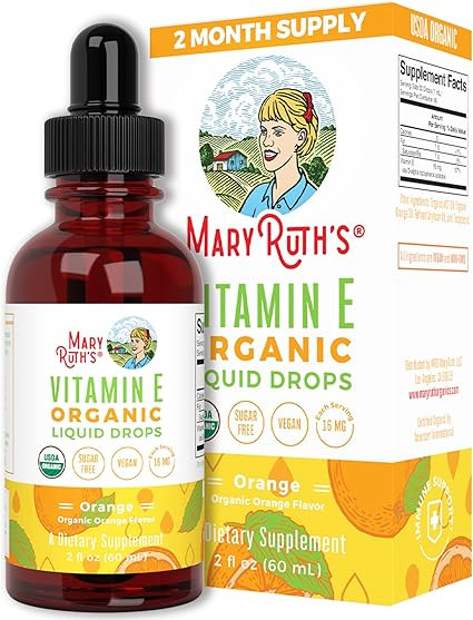 MaryRuth’s USDA Organic Vitamin E Liquid Drops | 2 Month Supply | Immune Support, Bone & Joint ... | Amazon (US)