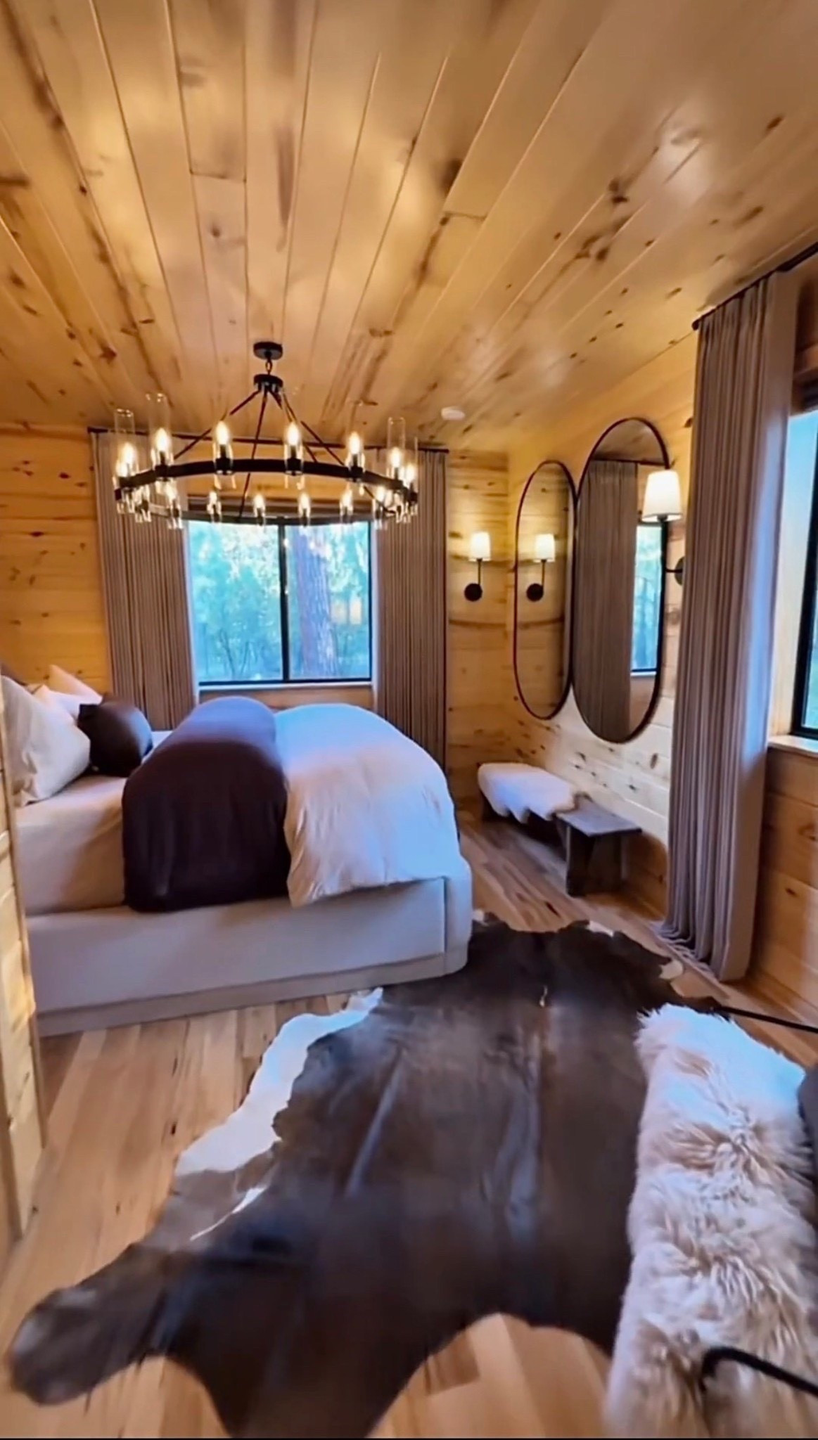 My cozy yet luxe cabin bedroom is always a favorite ❤️ My kids try to claim it every time we come up here! 🤎 It has that elevated feel without the luxe price tag, all thanks to Amazon finds.

#CabinBedroom #CozyCabin #AmazonFinds #CabinStyle #RusticLuxury #MountainRetreat #CabinDecor #BedroomGoals #CozyVibes #AmazonHome #CabinInspo #InteriorDesign #LuxeForLess



#LTKStyleTip #LTKU #LTKHome