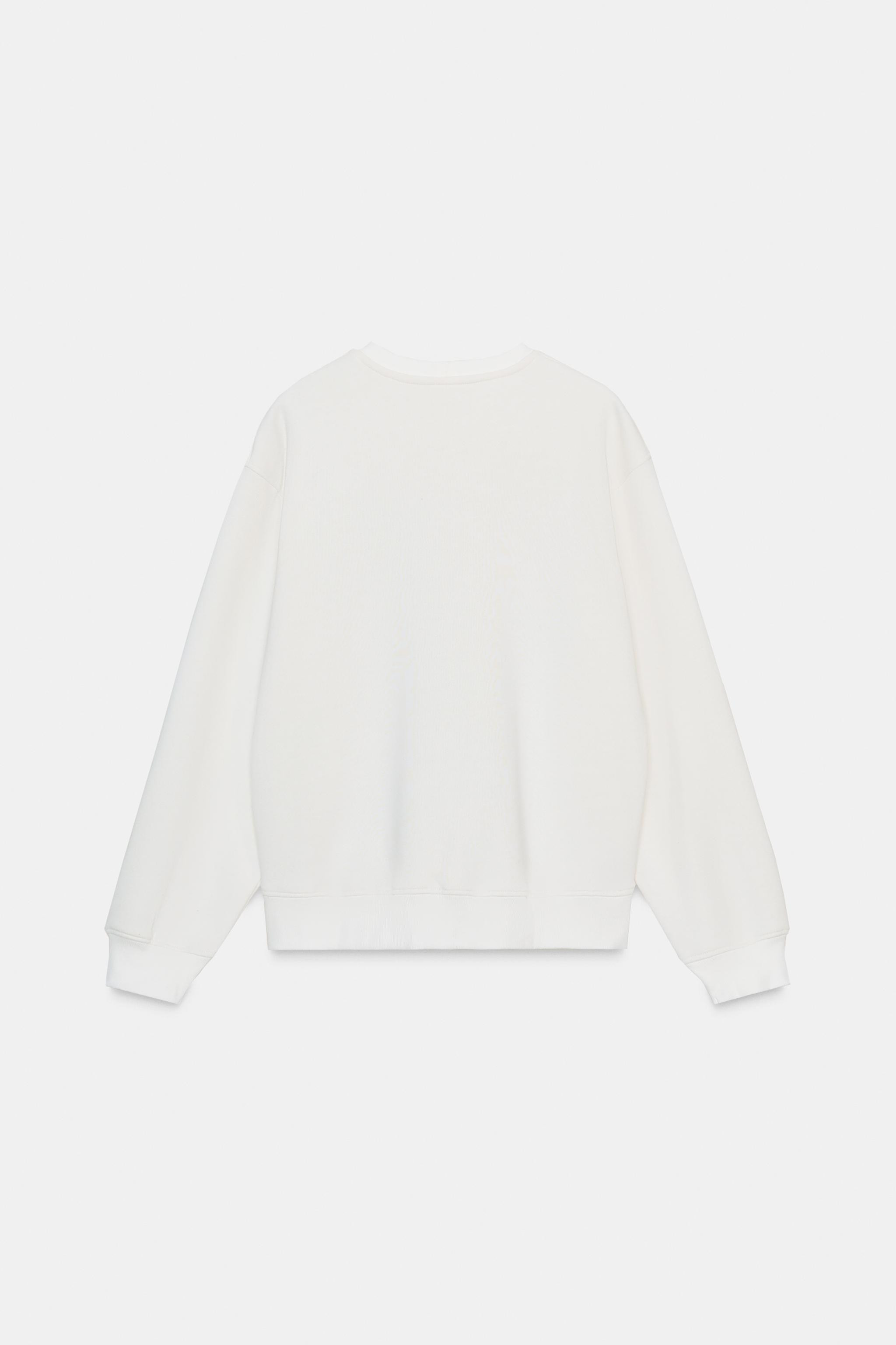 METALLIC SWEATSHIRT | Zara US