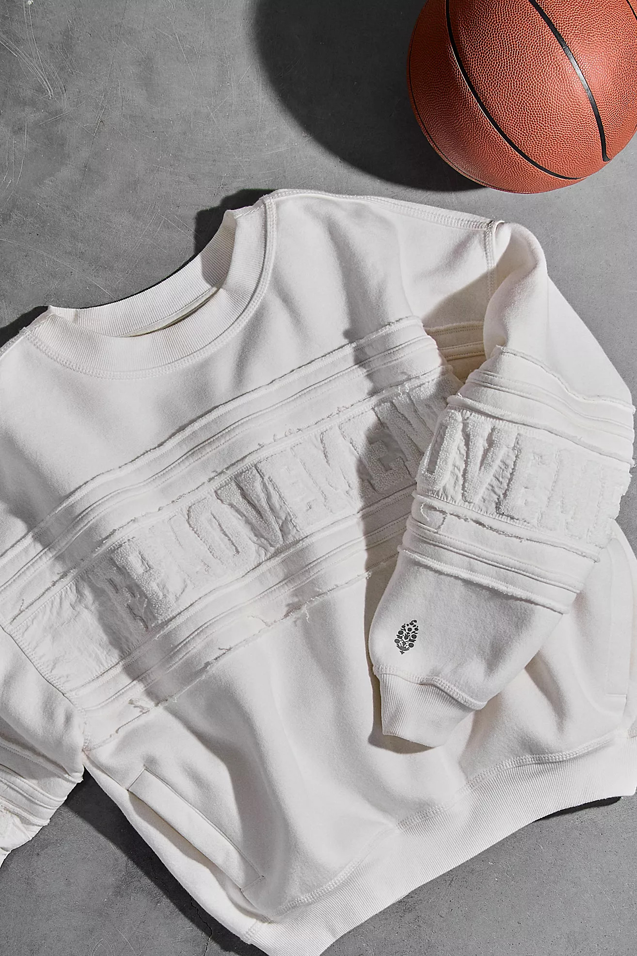 All Star Chenille Logo Pullover | Free People (Global - UK&FR Excluded)