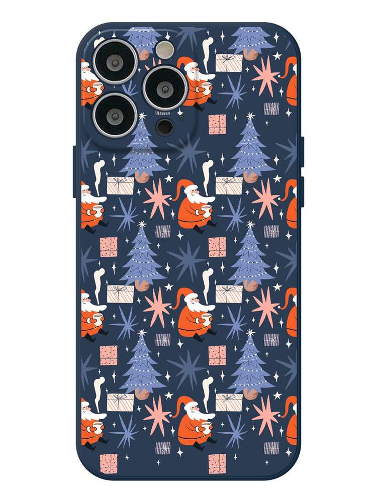 Christmas Cartoon Graphic Phone Case | SHEIN
