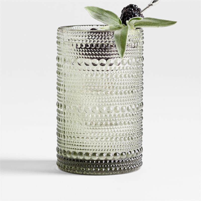 Alma Grey Vintage Highball Glass + Reviews | Crate & Barrel | Crate & Barrel