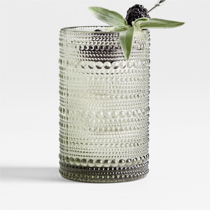 Alma Grey Vintage Highball Glass + Reviews | Crate and Barrel | Crate & Barrel