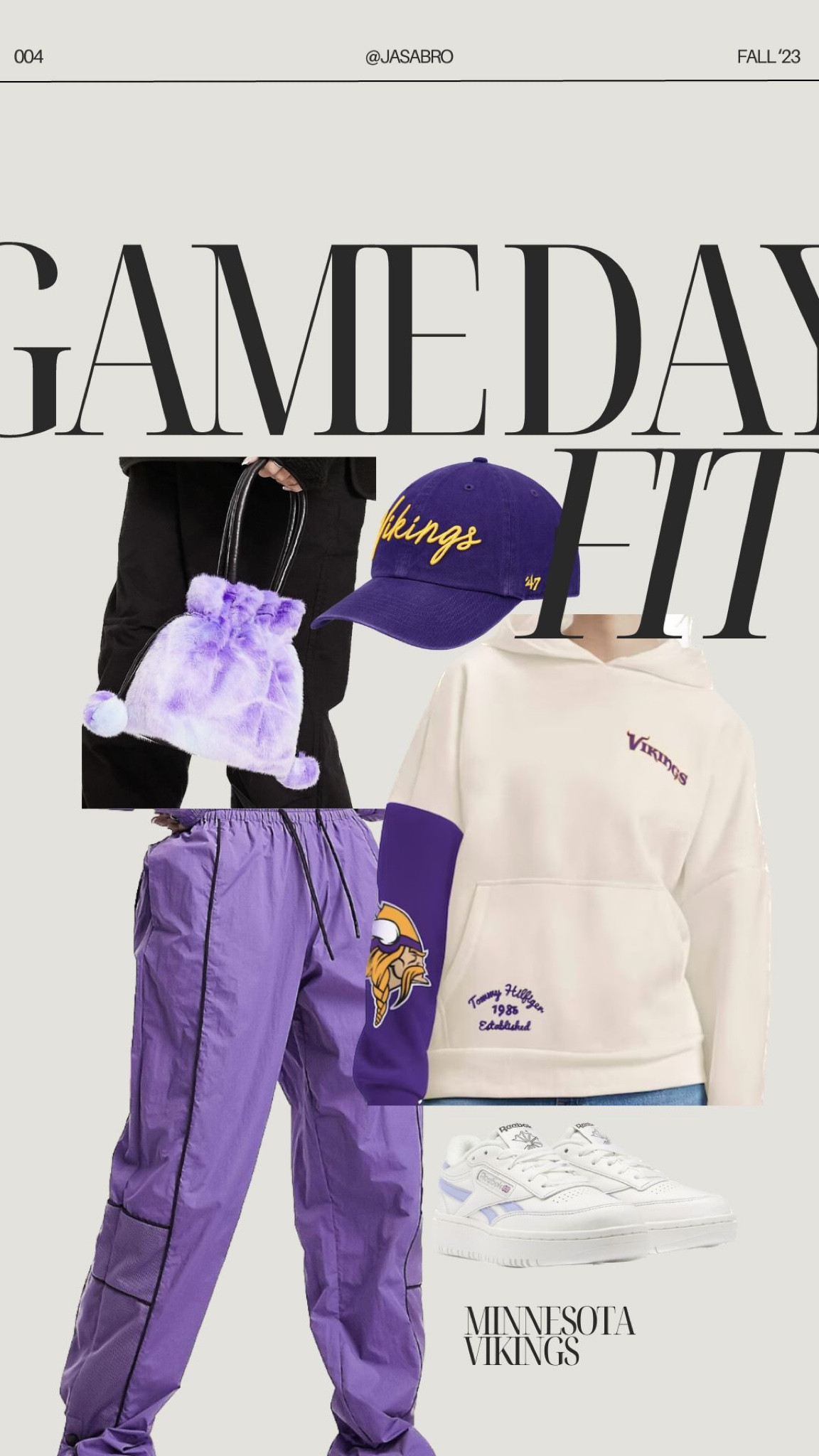 Thursday Night football with Minnesota Vikings. Game day outfit for week 2 of the NFL season !! 

NFL style, fall outfit, fall style, fall transitional outfit, fall inspo, football fashion, sporty look, sports wear, sport style, sporty outfit, game day outfits, sporty girl, sporty outfit, purple outfit

#LTKstyletip #LTKparties #LTKSeasonal