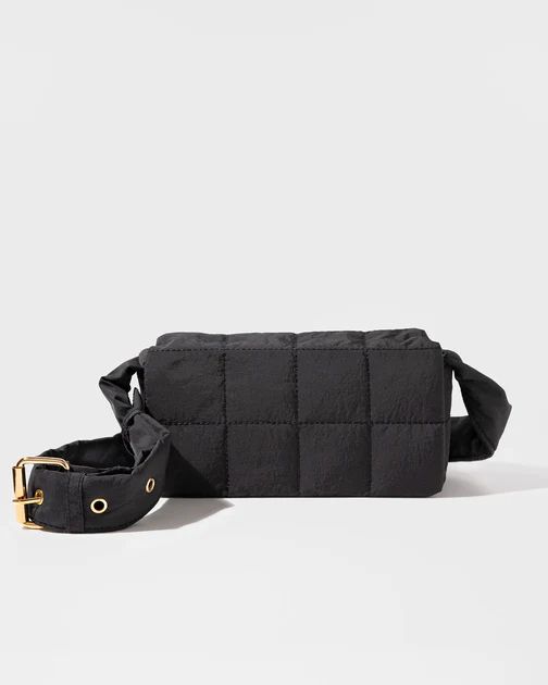 Tandy Quilted Nylon Crossbody Bag - Black | VICI Collection