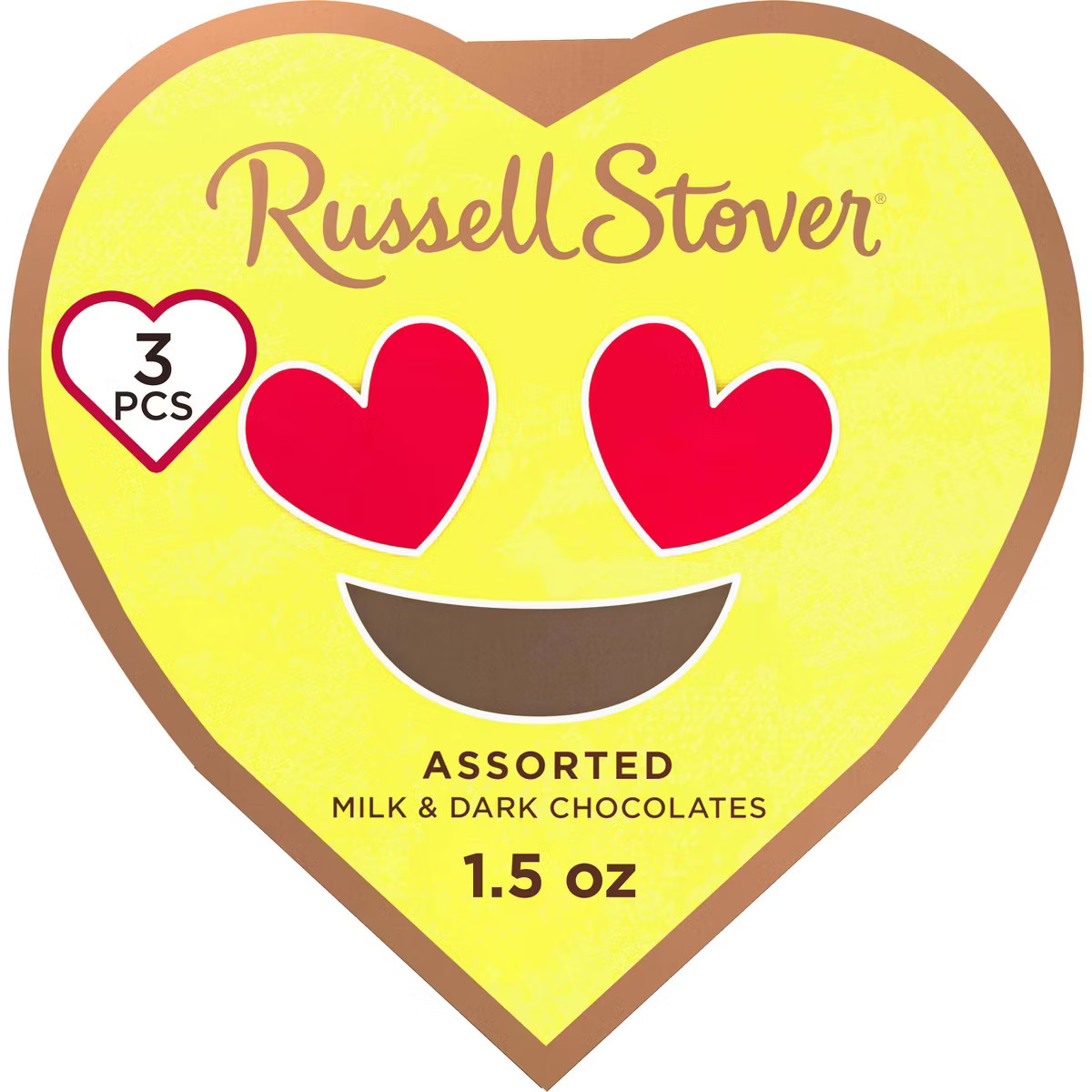 Russell Stover Valentine's Day Conversation Heart Assorted Milk & Dark Chocolate Candy Gift Box- ... | Target