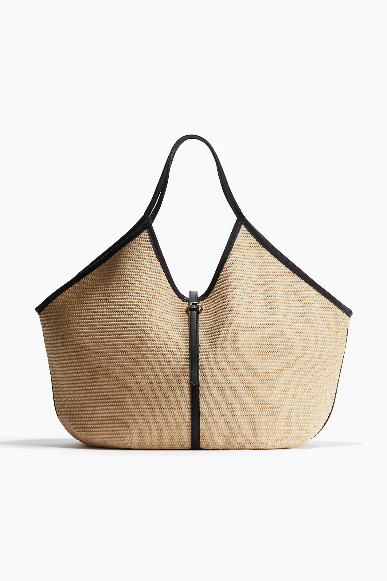 Sac shopping en paille | H&M (FR, IT, ES, PT, BE)