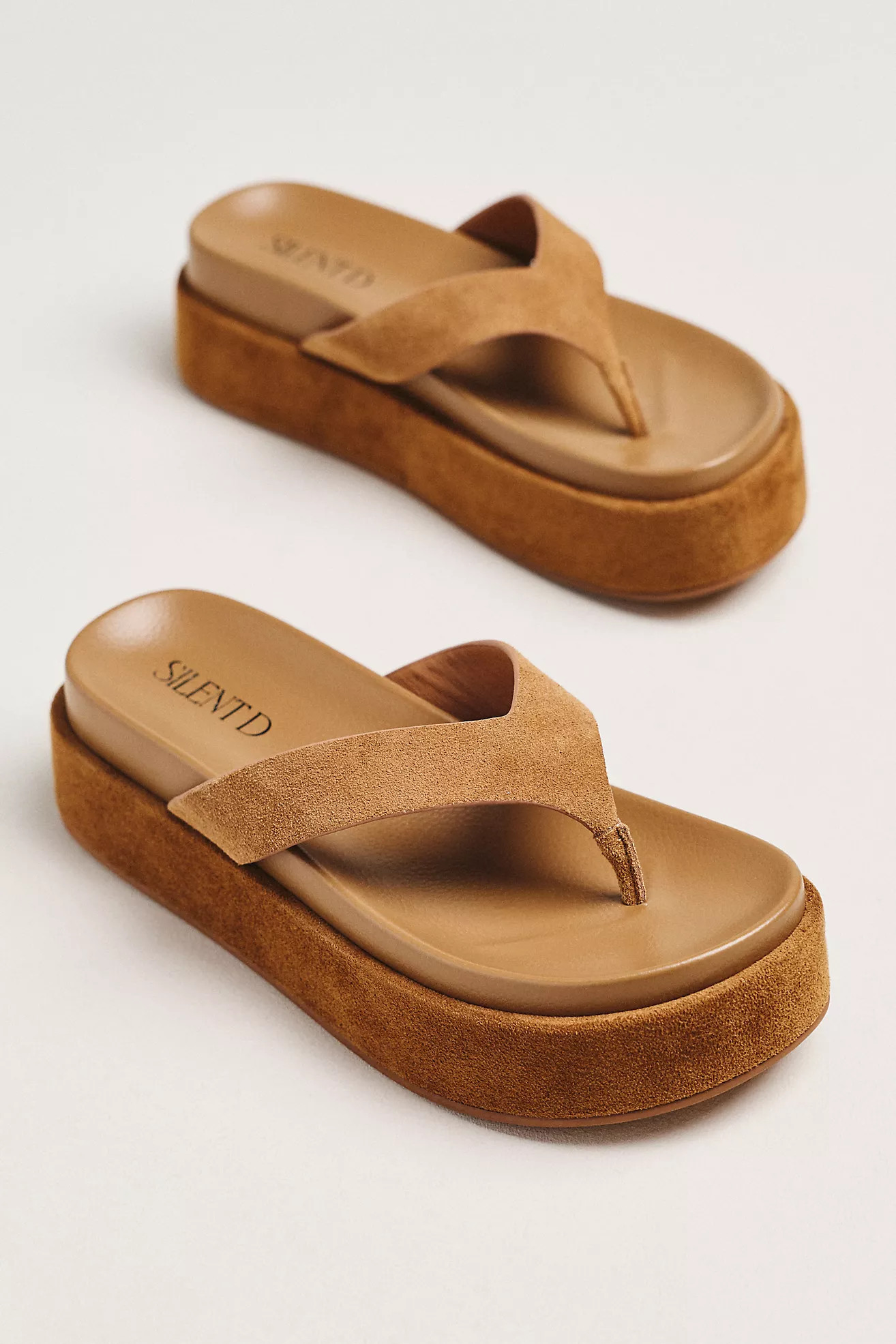 Silent D Tamarah Platform Flip-Flop Sandals | Anthropologie (US)