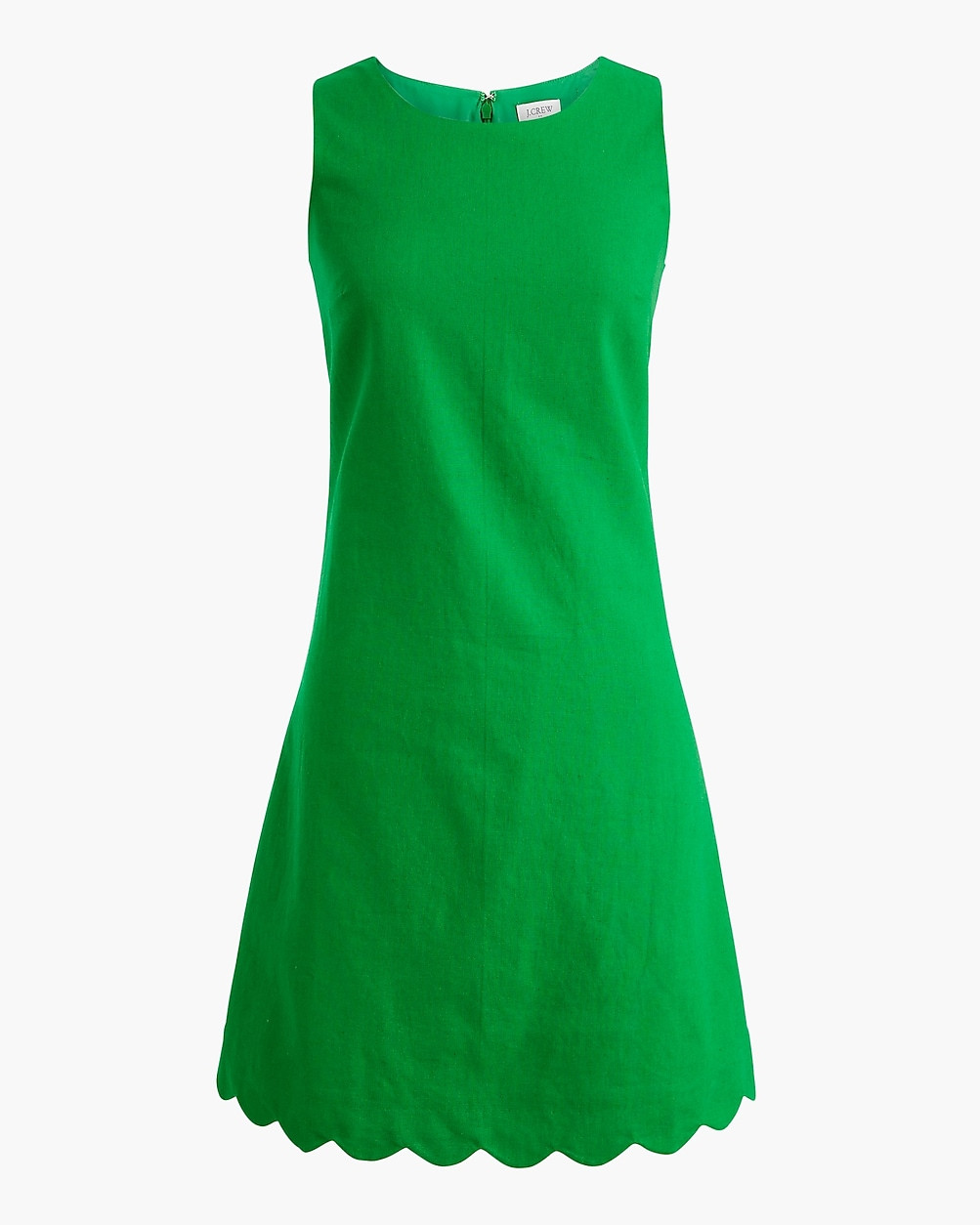 Scalloped shift dress | J.Crew Factory