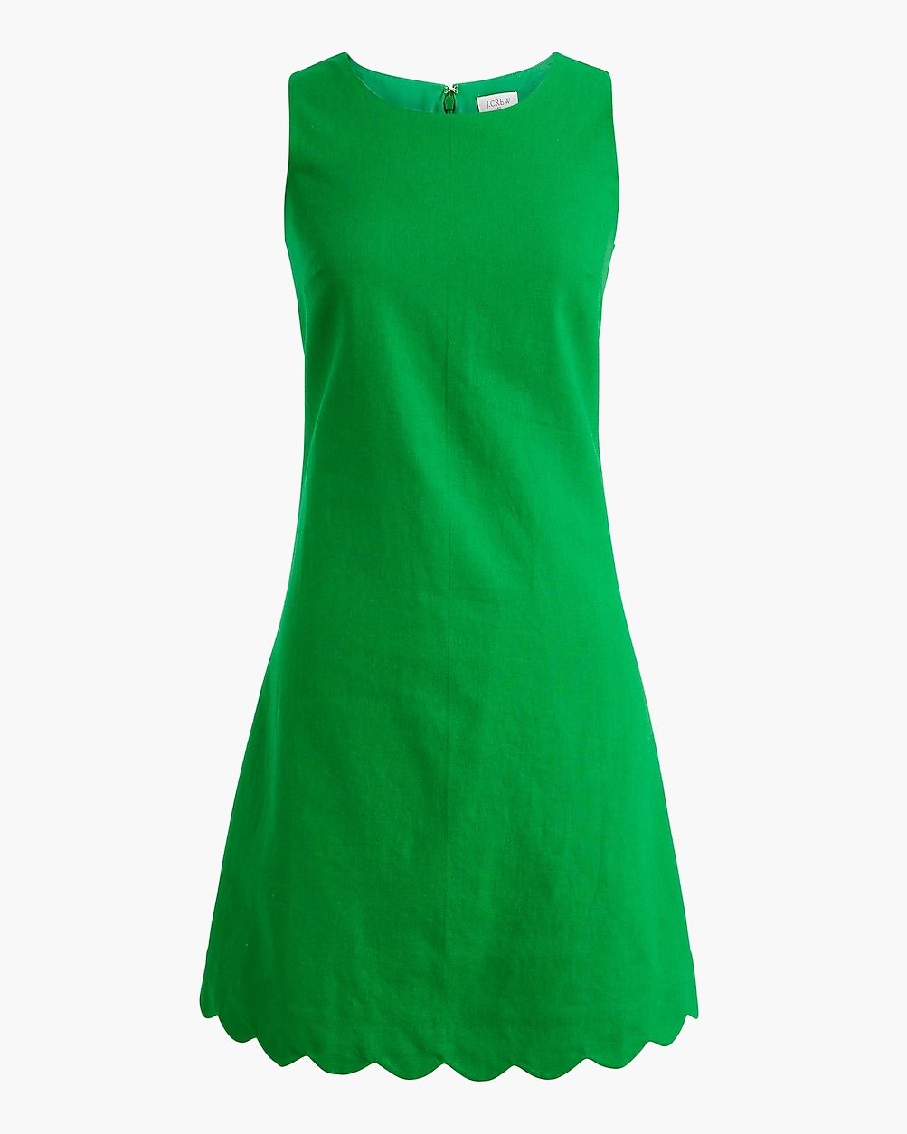 Scalloped shift dress | J.Crew Factory