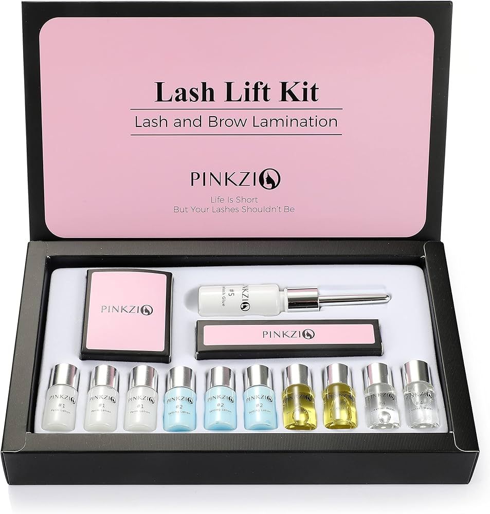 Lash Lift Kit Eyelash Perm Kit, Professional Eyelash Lash Curling, Semi-Permanent Curling Perming... | Amazon (US)