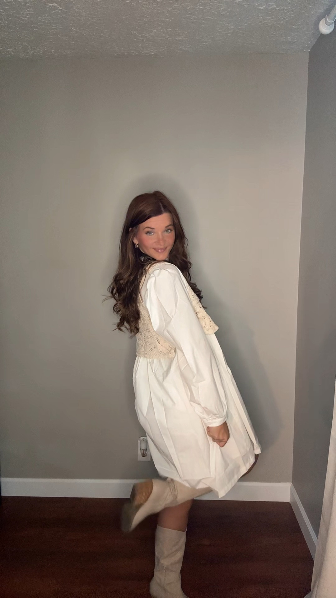 chic, western , & perfect for fall 🤍 this dress would be perfect for fall pictures or family thanksgiving 

use code MSATENZIE to save !!

#LTKU #LTKStyleTip #LTKSeasonal