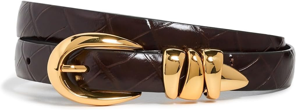 Madewell Women's Triple Keeper Croco Belt | Amazon (US)