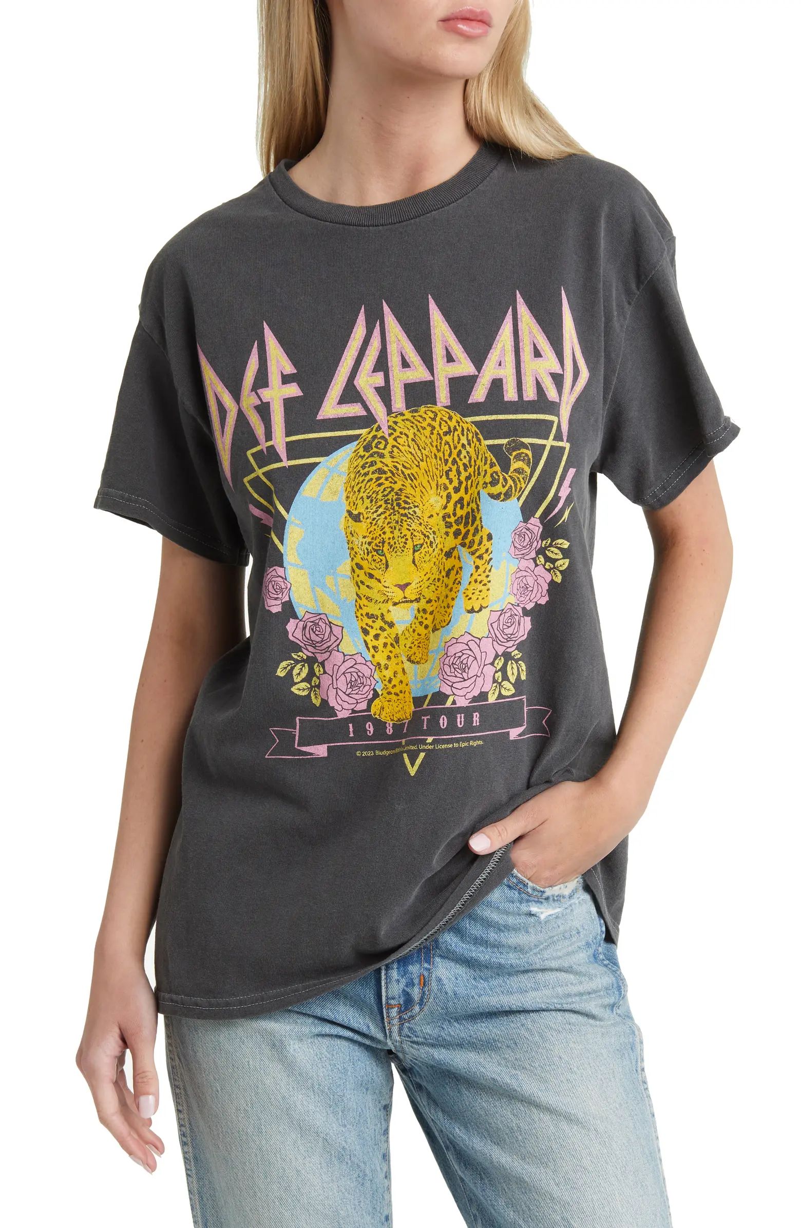 Vinyl Icons Def Leppard 1987 Tour Graphic T-Shirt | Nordstrom | Nordstrom