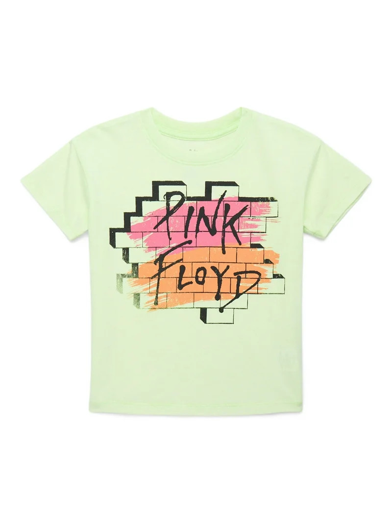 Pink Floyd Toddler Short Sleeve Crewneck Tee, Sizes 12M-5T | Walmart (US)
