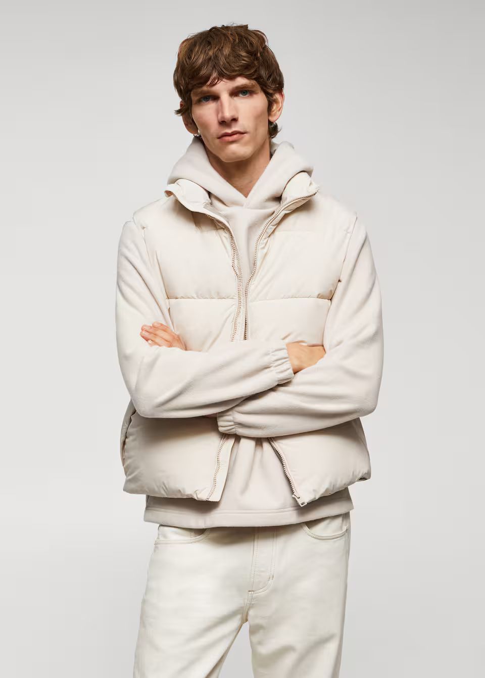 Water-repellent quilted gilet -  Man | Mango Man Canada | Mango Canada