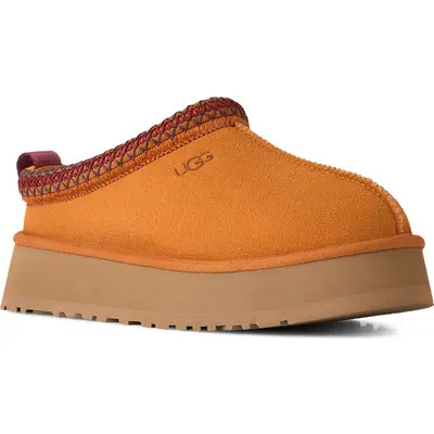 UGG(r) Tazz II Platform Slipper in Chestnut at Nordstrom, Size 6 | Nordstrom