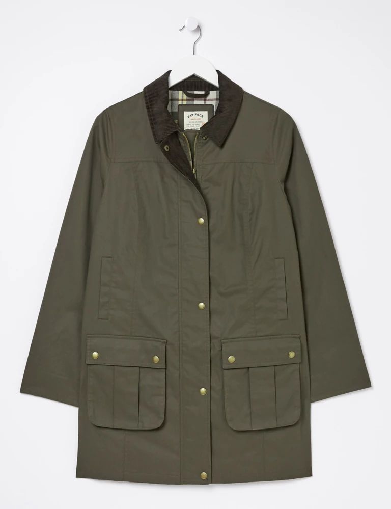 Waxed Collared Coat | Marks & Spencer (UK)